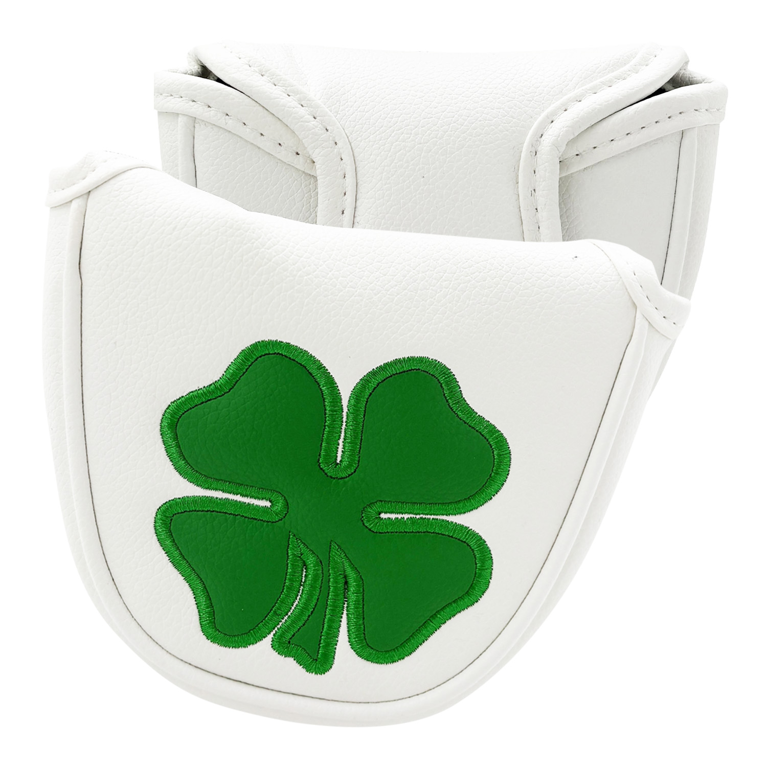 Golf Equipment Suppliers - 1 Stück Putterkopfhülle, Golf-Putterhüllen mit „Kleeblatt“-Muster,