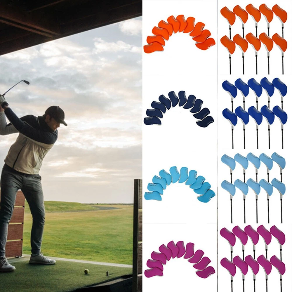 Golf Equipment Suppliers - Durchsichtige, sichtbare Schlägerkopfhüllen, 10 Stück, Golf-Schlägerkopfhüllen,