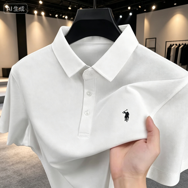 Klassisches Herren-Poloshirt – – Golf Equipment Logo Bewertung und Preis
