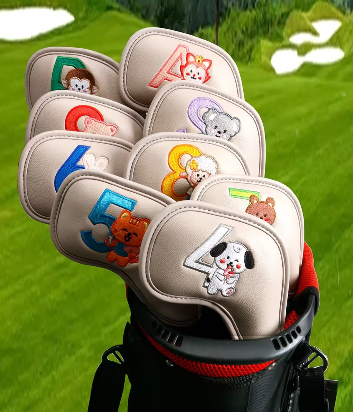 9-teiliges Set Niedliche Carto – Golf Equipment Suppliers Bewertung und Preis